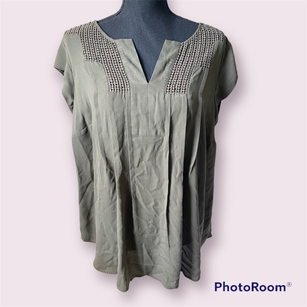 Green Daniel Rainn Blouse